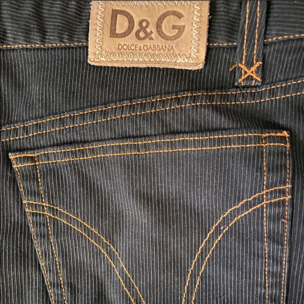 D&G Dolce Gabbana Corduroy Pants - Picture 4 of 7